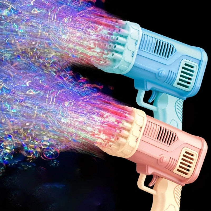 Bubble Machine for Kids, 32 Hole Rocket Boom