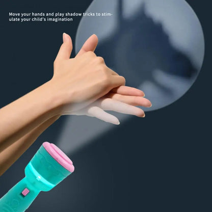 Mini Projector for Kids Flashlight Torch | Kids Projection Light Toy
