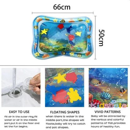 Baby Kids water play mat Inflatable Infant Tummy