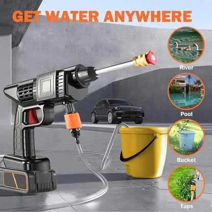 Cordless Pressure Car Washer 48V Lithium Battery Portable High Pressure Car Washer