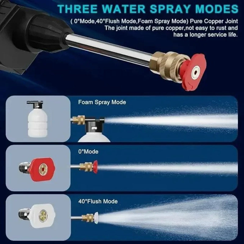 Cordless Pressure Car Washer 48V Lithium Battery Portable High Pressure Car Washer