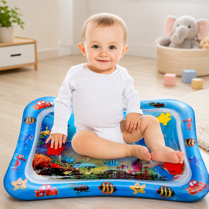 Baby Kids water play mat Inflatable Infant Tummy