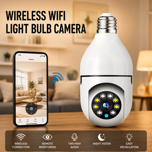 Wireless Security  Bulb Camera