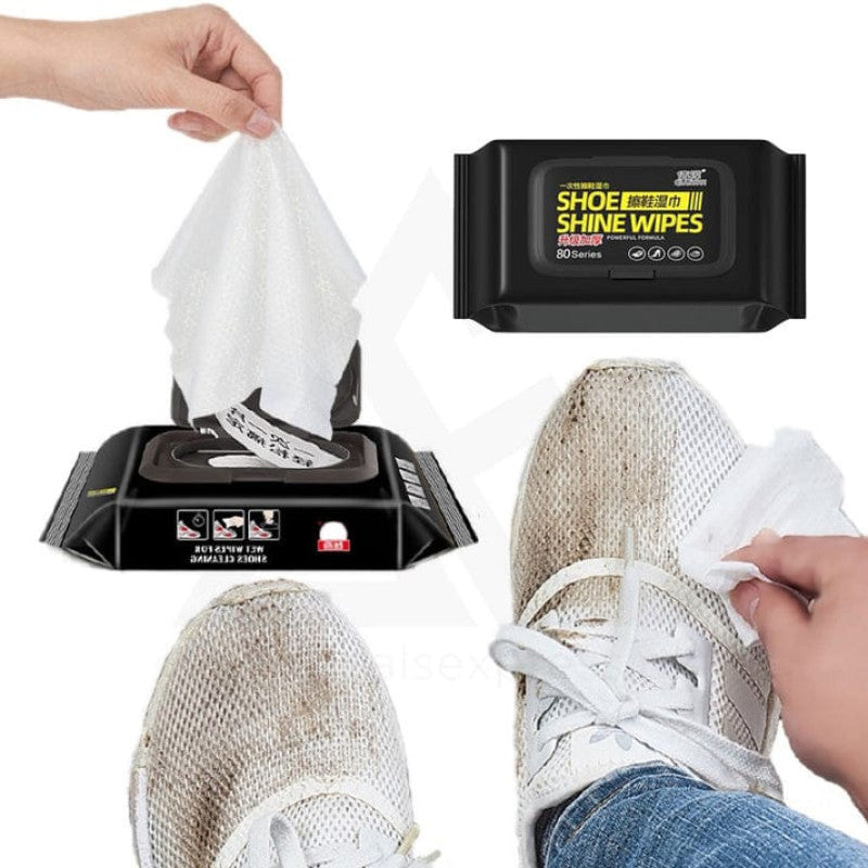 Portable Shoes Cleaning Wipes, Disposable Shoe Wipes, Dirt Cleaning Wipes