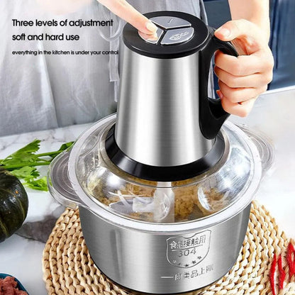 Meat Grinder Chopper ,Electric Stainless Steel 2L or 3L Capacity