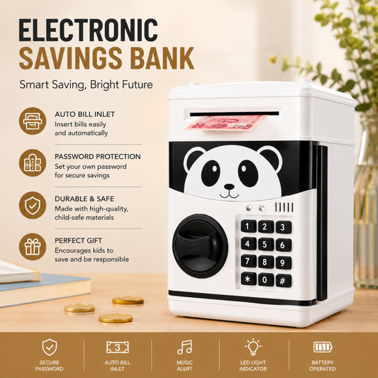 Rechargeable Electronic ATM Piggy Bank for Boys & Girls