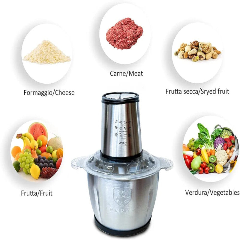 Kenwood Electric Kitchen Chopper 6 Blade Stainless Steel