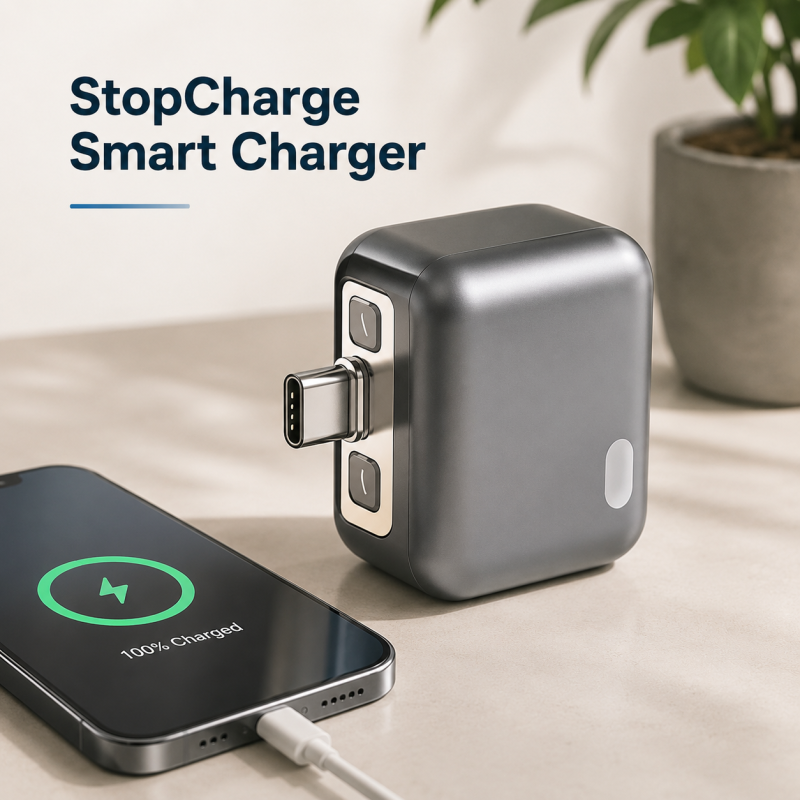 Smart Power Auto Disconnector – Type-C Charging Cut-Off Protector