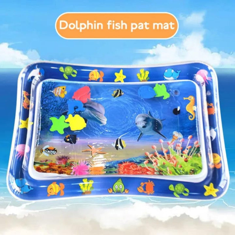 Baby Kids water play mat Inflatable Infant Tummy