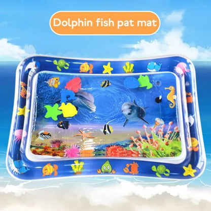 Baby Kids water play mat Inflatable Infant Tummy