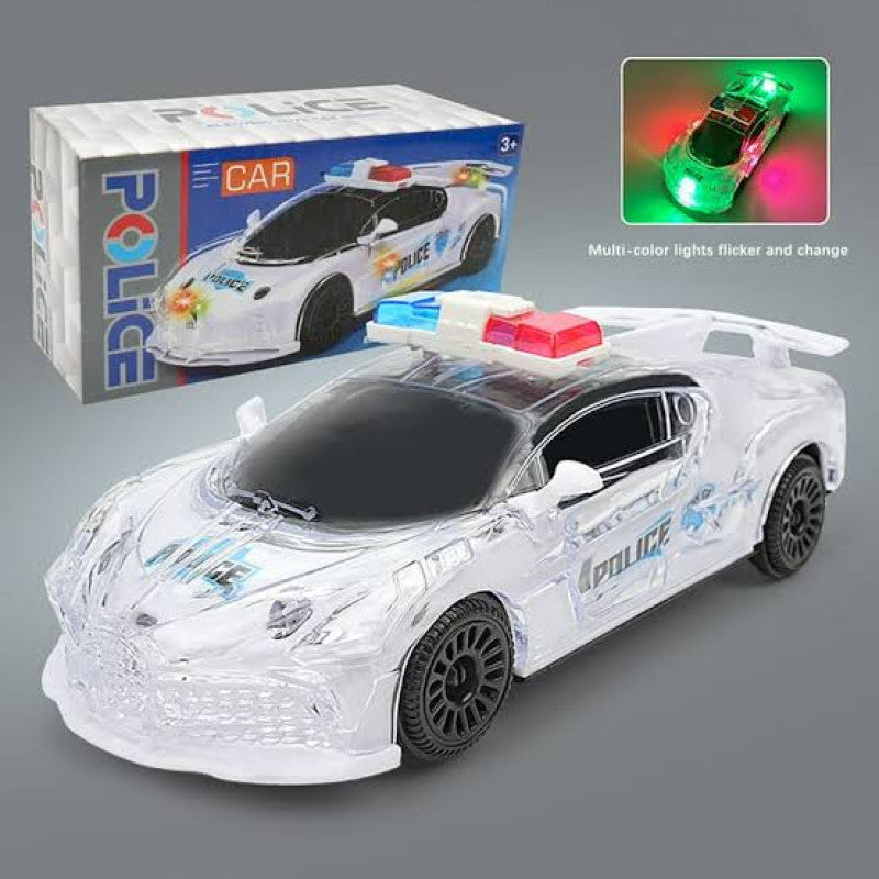 Police Car Electric Universal Car Light Music Car Model Toy