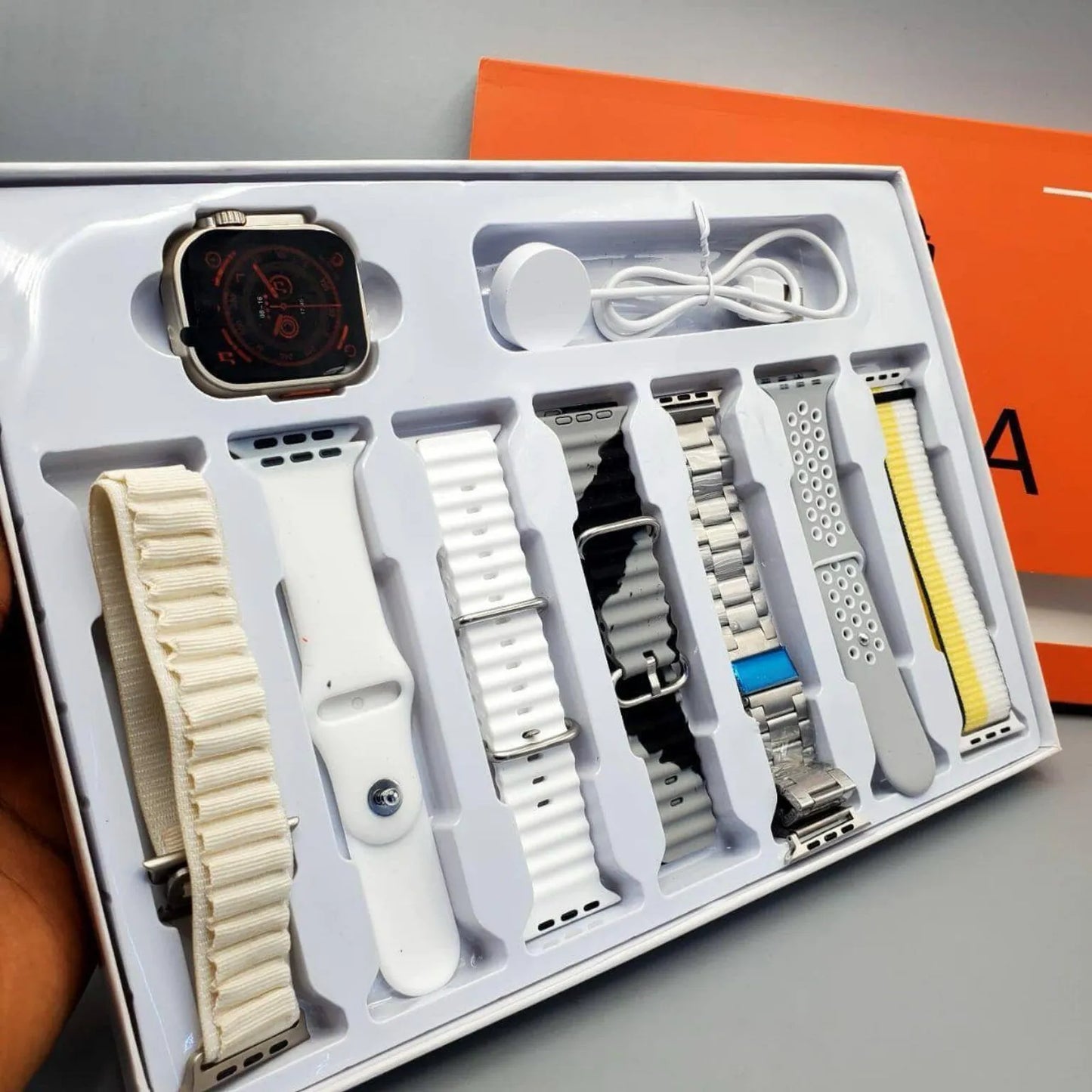 Ultra 7 in 1 Strap Smartwatch :8 Ultra Smart Watch