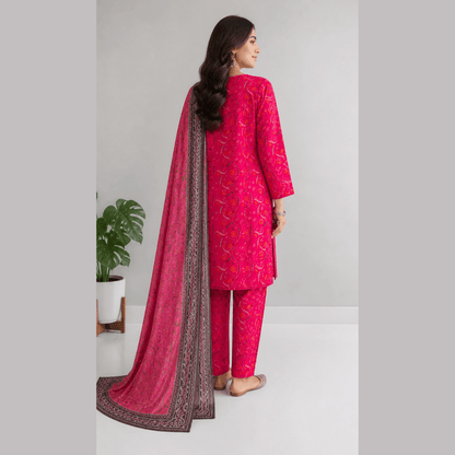 Breeza Digital Printed 3PC Ready to Wear Design No- 7514