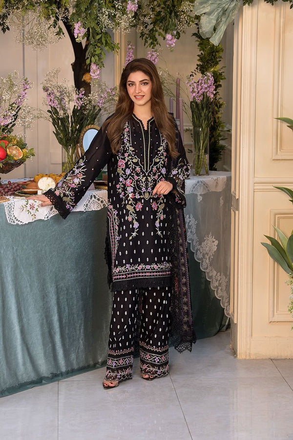 SOBAI NAZIR HEAVY EMBROIDERED LAWN D-10