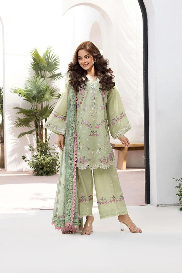 SOBAI NAZIR HEAVY EMBROIDERED LAWN D-9