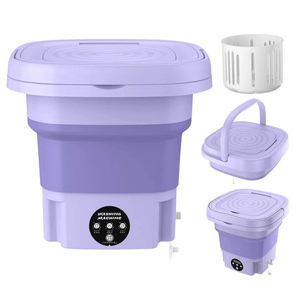 Portable Folding Electric Washing Machine Amazing Result