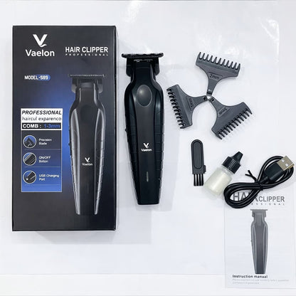 Vaelon Professional Hair Clipper With multiple guide combs